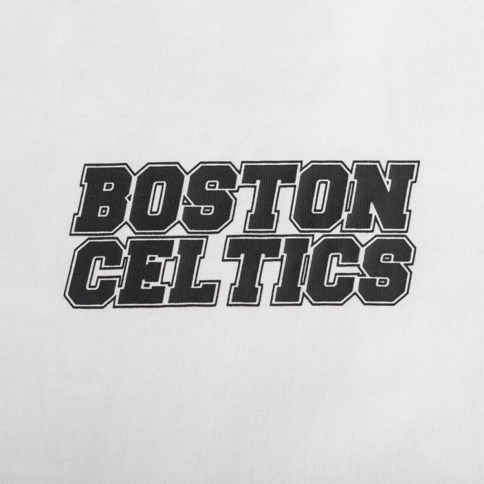 Männer neue Era NBA große Grafik BP OS Tee Boston Celtics weiß 10